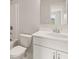 Small bathroom with toilet and vanity at 64 Parkview Dr, Dallas, GA 30157