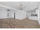 Spacious living room with hardwood floors and ceiling fan at 1156 Tucker Sw Pl, Atlanta, GA 30310
