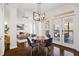 Bright dining area with hardwood floors and access to deck at 1160 Lea Dr, Roswell, GA 30076