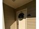 Front door entrance with a festive wreath at 21 Muncy Se Ct, Smyrna, GA 30080
