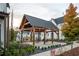 Outdoor pavilion with metal roof and string lights at 731 Belt Se Loop, Atlanta, GA 30316