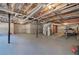 Unfinished walkout basement with plenty of room for storage at 857 Garner Rd, Rockmart, GA 30153