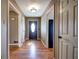 Hardwood floors in an entryway at 857 Garner Rd, Rockmart, GA 30153