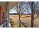 Porch view of a tree and open field at 857 Garner Rd, Rockmart, GA 30153
