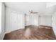 Spacious bedroom with hardwood floors and double closets at 1226 Highway 92 N, Fayetteville, GA 30214