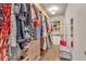 Large walk-in closet with ample shelving and hanging space at 124 Marietta Walk Trce, Marietta, GA 30064