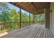 Spacious deck overlooking wooded area at 15 Amberly Ln, Cartersville, GA 30121