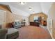 Home office with ample space and built-in shelving at 15 Amberly Ln, Cartersville, GA 30121