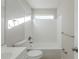 Clean bathroom with a tub, toilet and vanity at 2522 Corner Shoals Dr, Decatur, GA 30034