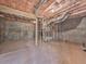 Unfinished basement area with framed walls at 445 Milton Dr, Canton, GA 30114