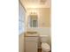 Clean bathroom with granite countertop, white tile, and a shower/tub combo at 2230 Star Mist Sw Dr, Atlanta, GA 30311