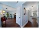 Bright entryway with hardwood floors and access to living room and other areas at 230 Bennett Farms Trl, Acworth, GA 30102