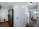 Kitchen with stainless steel appliances and hardwood floors at 230 Bennett Farms Trl, Acworth, GA 30102
