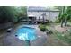 Backyard featuring an in-ground pool and a deck perfect for outdoor enjoyment at 515 Lees Sw Trce, Marietta, GA 30064