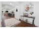 Elegant entryway with console table and view into the living area at 4980 Pleasantry Nw Way, Acworth, GA 30101