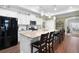 Spacious kitchen with island, granite countertops, and stainless steel appliances at 4980 Pleasantry Nw Way, Acworth, GA 30101