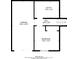 Floor plan of lower level with garage and bedroom at 3794 Whaley Ct, Snellville, GA 30039