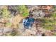 House and property overview from above at 4653 Flat Bridge Sw Rd, Stockbridge, GA 30281