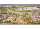 Aerial view of property with wooded area and neighborhood at 4653 Flat Bridge Sw Rd, Stockbridge, GA 30281