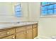 Bathroom with vanity, mirror, and tiled floor at 4653 Flat Bridge Sw Rd, Stockbridge, GA 30281