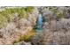 Aerial view of a serene river at 4653 Flat Bridge Sw Rd, Stockbridge, GA 30281