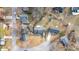 Aerial view showcasing the home's location in a residential neighborhood at 2401 Prestige Valley Ct, Morrow, GA 30260