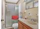 Simple bathroom with shower/tub combo and vanity at 2401 Prestige Valley Ct, Morrow, GA 30260