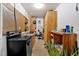 Small kitchen with a stove, sink, and cabinets at 2401 Prestige Valley Ct, Morrow, GA 30260