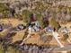 Aerial view of neighborhood with homes at 164 Castlewood Rd, Tyrone, GA 30290