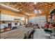 Spacious workshop with ample storage and workbench at 164 Castlewood Rd, Tyrone, GA 30290