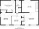Upper floor plan includes primary bedroom, kitchen, and living room at 37 Delmoor Nw Ct, Atlanta, GA 30311