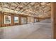 Unfinished basement offering ample space for future development at 1045 Coleman Place Dr, Roswell, GA 30075