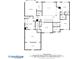 Second floorplan showcases layout with primary bedroom, laundry room, and bathroom features at 2025 Fife Ridge Ct, Roswell, GA 30075
