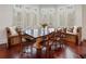 Charming dining area filled with natural light from the bay window and built-in seating at 918 Big Horn Holw, Suwanee, GA 30024