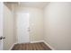 Unfinished basement area with vinyl flooring at 2211 Green Forrest Dr, Decatur, GA 30032