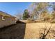 Spacious backyard with a view of surrounding trees at 3582 Swallow Ln, Decatur, GA 30032