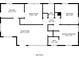 Floor plan showing a 943 sq ft home with 2 baths at 3582 Swallow Ln, Decatur, GA 30032