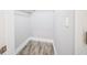 Spacious closet with wood-look flooring and neutral walls at 3693 Aldea Dr, Decatur, GA 30032