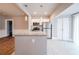 Updated kitchen, granite countertops, and stainless steel appliances at 3693 Aldea Dr, Decatur, GA 30032