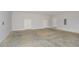 Large two-car garage with extra storage space at 153 Oak St, Hiram, GA 30141