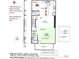 Second floor layout featuring a kitchen, flex room, and great room with balcony access at 391 Lincoln St, Woodstock, GA 30188