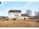 Two story house, white exterior, deck, fenced yard at 3111 Green Gate Se Way, Conyers, GA 30013