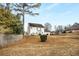 Two story house, white exterior, deck, fenced yard at 3111 Green Gate Se Way, Conyers, GA 30013