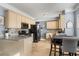 Kitchen with granite countertops and stainless steel appliances at 3111 Green Gate Se Way, Conyers, GA 30013