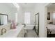 Luxurious bathroom featuring a freestanding tub and double vanity at 3371 Dogwood Dr # 120, Hapeville, GA 30354