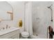 Clean bathroom with white vanity and walk-in shower at 3371 Dogwood Dr # 120, Hapeville, GA 30354