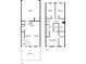 Two-story floor plan with 3 bedrooms, garage, and porch at 3371 Dogwood Dr # 120, Hapeville, GA 30354