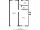 Floor plan showcasing a garage, bath, and multiple rooms at 6179 Dana Ct, Lithonia, GA 30058