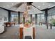 Elegant community room with pool table and dining area at 250 Pharr Rd # 1707, Atlanta, GA 30305