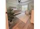 Bright bedroom featuring a king-size bed and ample natural light at 4940 Parke Brook Dr, Acworth, GA 30101